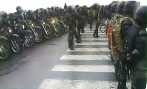 South Azerbaijan_Iran supresive police bikers
